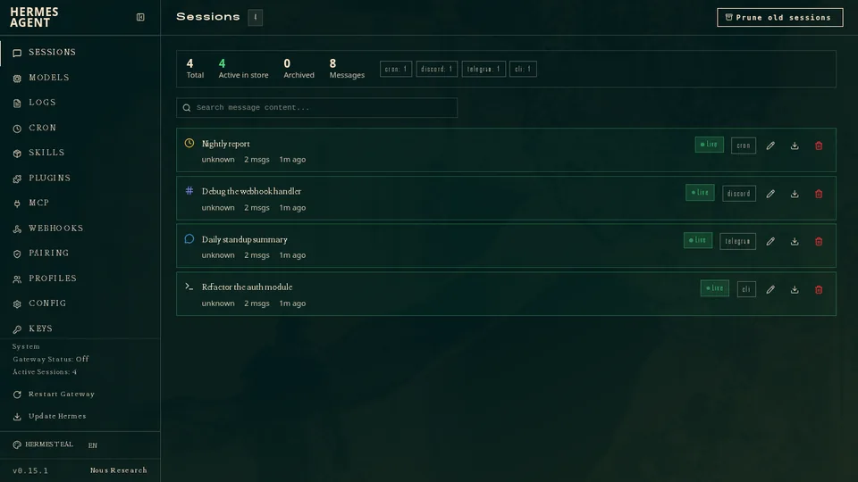 Dashboard web inclusa